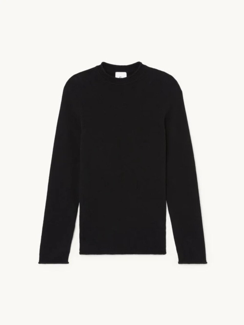 GWYN (f/k/a G Label by Goop) The Minimalist Cashmere Sweater in black